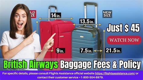 british airways baggage fees and policy [2023 update] british airways baggage allowance youtube