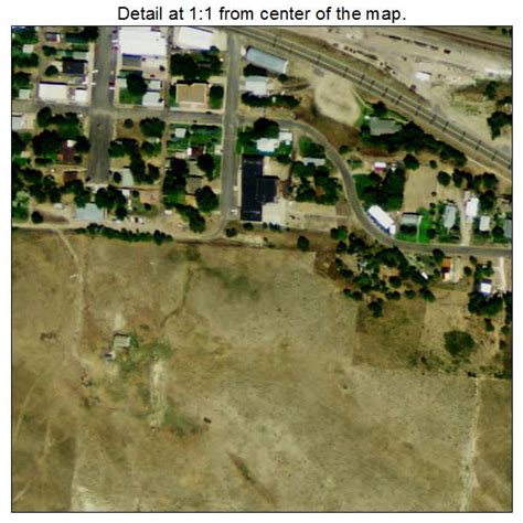 Aerial Photography Map Of Hyannis Ne Nebraska
