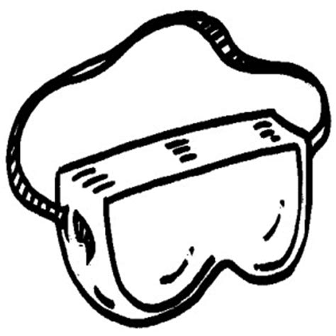 Learn how to draw safety goggles pictures using these outlines or print just for coloring. Safety Glasses Drawing at PaintingValley.com | Explore ...