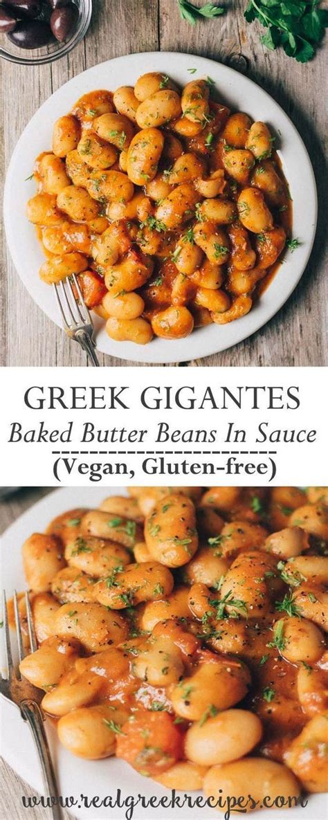 I grew up simply calling these 'butterbeans', though i'd certainly know what you meant if you called them 'lima beans', 'baby limas', or 'baby lima beans'. Greek Butter Beans Recipe - Gigantes Plaki (Vegan) - Real ...