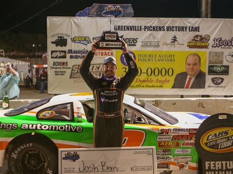 Home of the 1st nationally televised nascar race! Fryar nabs CARS LMSC title, Berry takes win at GPS ...