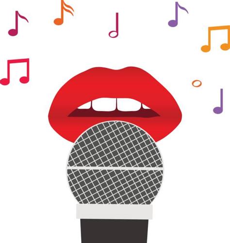 Best Mouth Singing Illustrations Royalty Free Vector Graphics And Clip