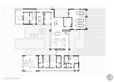 Minimalist House Design Floor Plan Floor Roma