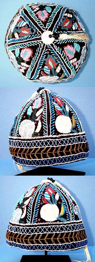 historic iroquois and wabanaki beadwork april 2011 bead work beaded hat beaded