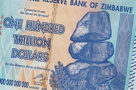The Story Of Hyperinflation In Zimbabwe Worldatlas