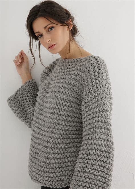 kits and how to knitting easy sweater knit pattern pdf for beginners chunky sweater digital