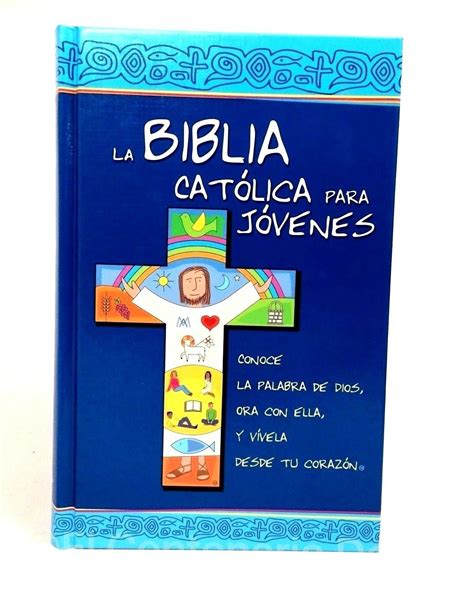 La Biblia Catolica Para Jovenes Pasta Dura Con Uñeros Tamaño Completo