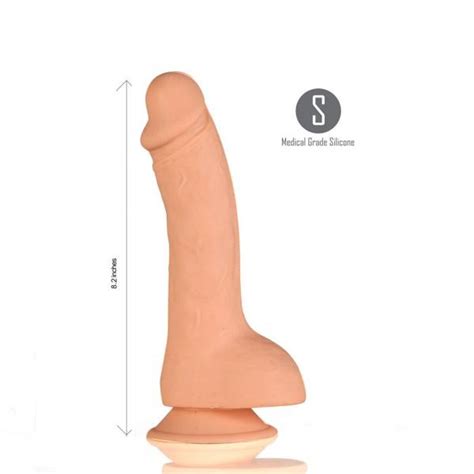 Kyle 8 Inches Realistic Silicone Dong Beige On Literotica