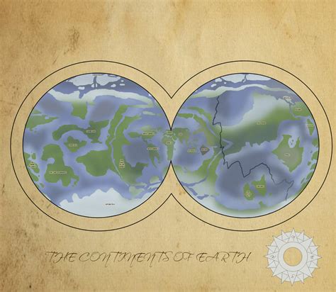 The Continents Of Fictional Earth By Spearhafoc On Deviantart