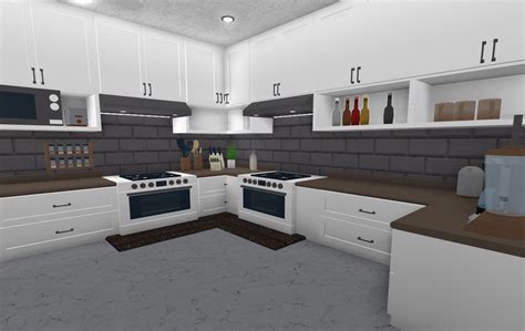 Roblox Bloxburg Modern Kitchen