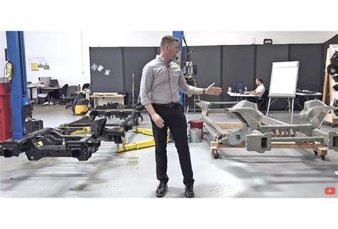 Frame Comparison : Rivian R1T vs. Ford F150 Lightning -- Munro Teardown