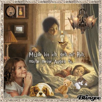 Müde bin ich, geh`zur Ruh` Picture #137487110 | Blingee.com