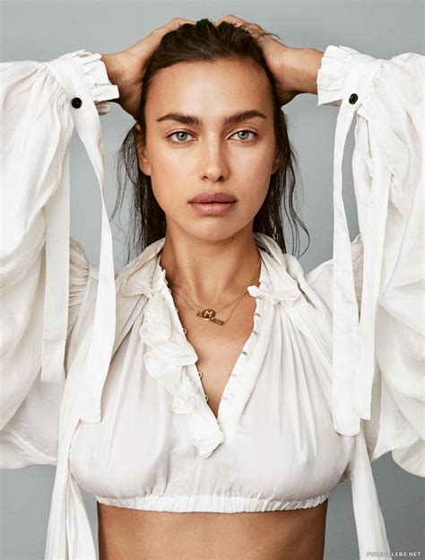 Irina Shayk Topless And Underwear For Vogue Nucelebs Com