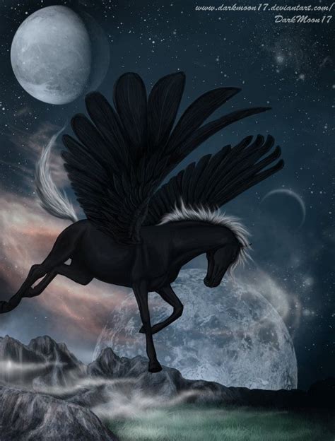 Falling By Darkmoon17 On Deviantart Fantasy Horses Magical Horses