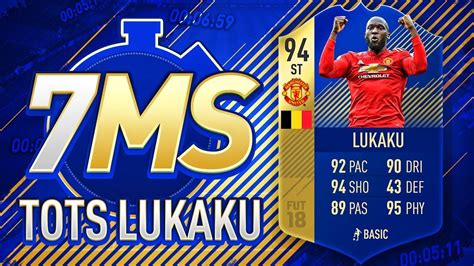 The release of the fifa 18 tots cards are responsible for one of the biggest market crashes. TOTS LUKAKU, THE BEST STRIKER ON FIFA 18??? EPIC 7MS ...