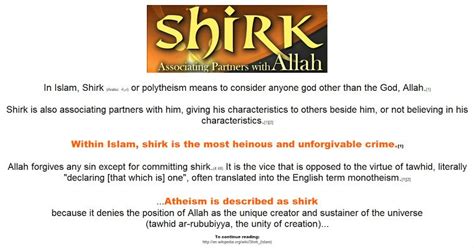 How to use heinous in a sentence. How do I react to this shirk? | IslamicAnswers.com ...