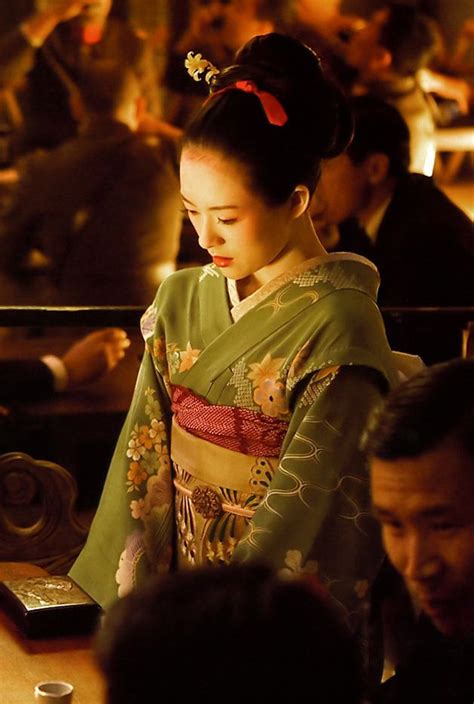 Sayuri Ziyi Zhang Memoirs Of A Geisha 2005 Costume Designed By