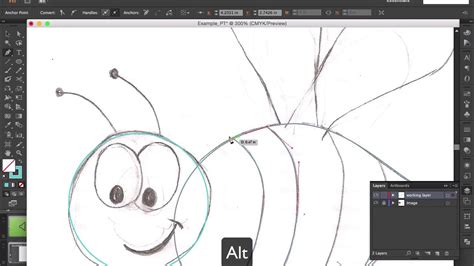 Pen Tool In Illustrator Part 6 From Drawing To Illustrator Youtube