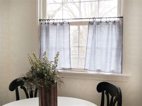 Diy No Sew Cafe Curtains — Meredith Lynn Designs No Sew Curtains How