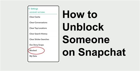 How To Unblock Someone On Snapchat Code Exercise