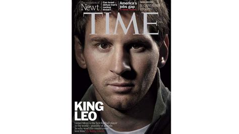 Lionel Messi é Capa Da Revista ‘time Veja