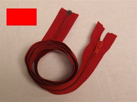 1 New Ykk 36 Red Nylon Coil Separating Zipper 36 Inch Ebay