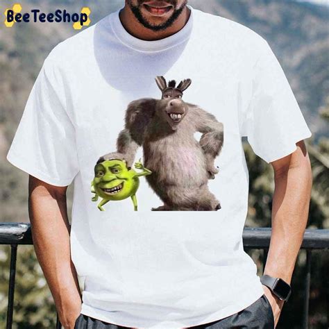 Shrek And Donkey X Monsters Inc Unisex T Shirt Beeteeshop