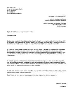 Exemple De Lettre De Motivation Ash Hopital  kikyokaku