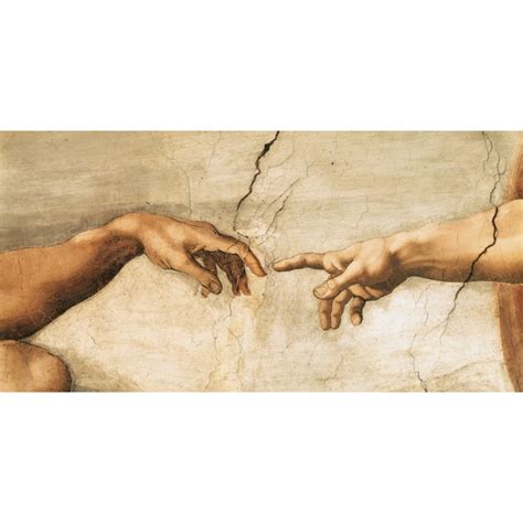 Cuadro Famoso En Canvas Michelangelo Buonarroti La Creación De Adán
