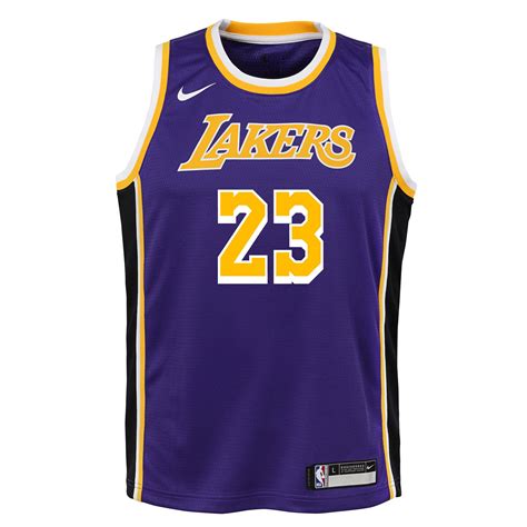 Mens womens kids & youth los angeles lakers fans, buy your los angeles lakers jerseys and get free shipping. LEBRON JAMES LOS ANGELES LAKERS NBA NIKE STATEMENT YOUTH ...