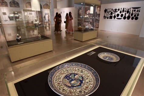 Islamic Arts Museum Exhibits Ceramic Works From Irans Qajar Era The