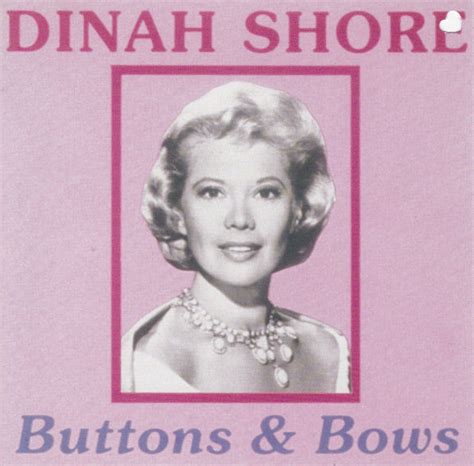 Dinah Shore Buttons Bows Cd Compilation Discogs