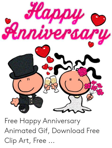 Animated Happy Anniversary Clipart 10 Free Cliparts Download Images