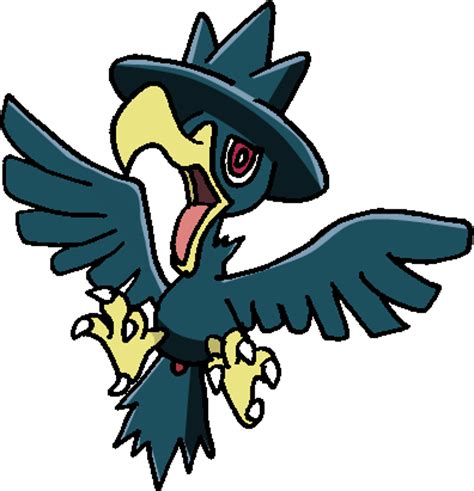 198 - Murkrow by Tails19950 on DeviantArt