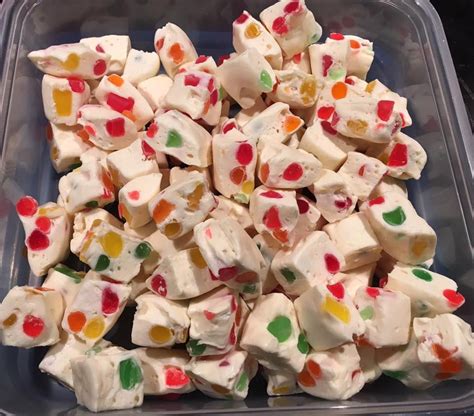 Brach's candy corn nougats candy: Nougat: 2 tbsp Butter 2 bags Mini Marshmallows (250g per ...