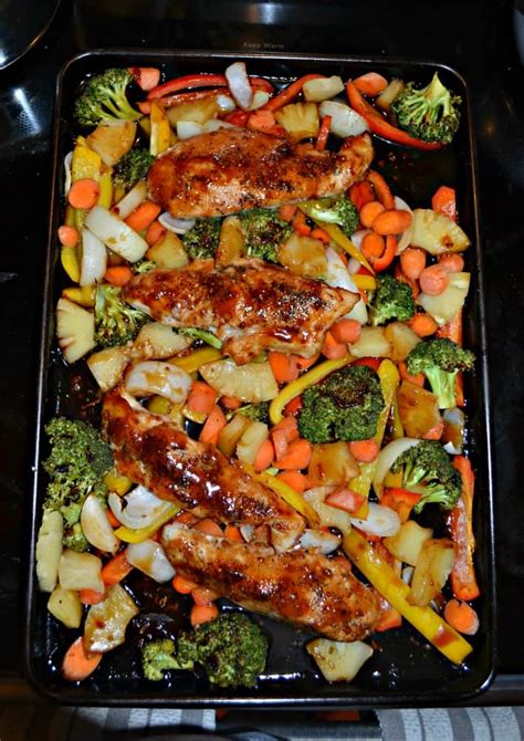 This sub sandwich is perfect for lunch time! Sheet Pan Chicken Teriyaki and Vegetables - Hezzi-D's ...