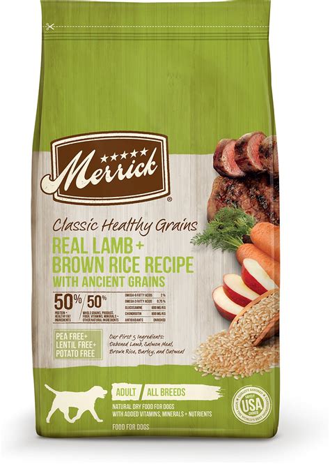 Merrick Classic Lamb And Brown Rice With Ancient Grains Dog Food