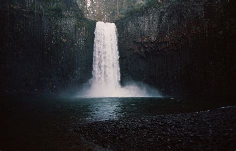 Dark Cavernous Waterfall Photograph By Danielle D Hughson Fine Art