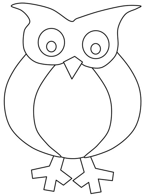 Owl Templates Free Applique And Embroidery Patterns Pinterest