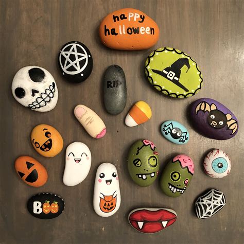 Pin By Rhonda Gushard Lunger On Rocks Halloween Arts And Crafts Rock