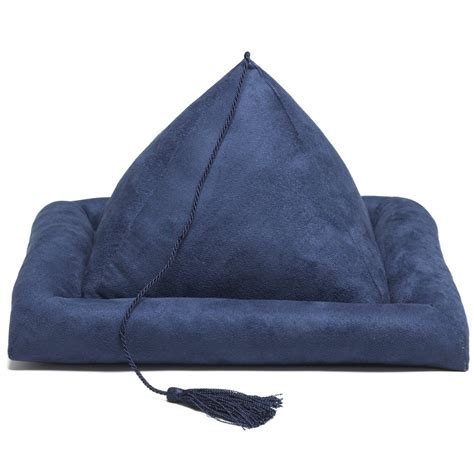 Hog Wild Peeramid Bookrest Navy Blue 62003 Decorative Pillows Home Home