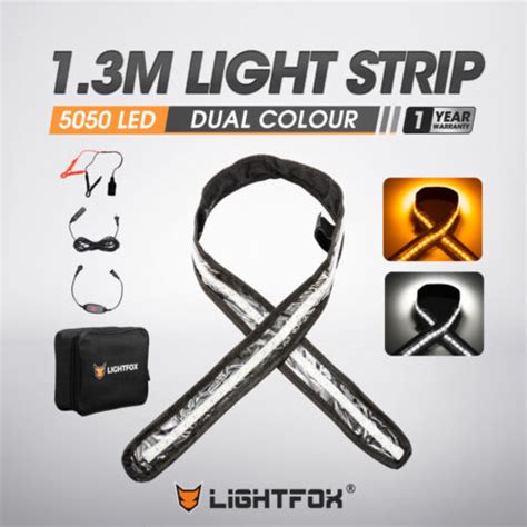 Lightfox 12v 13m Led Camping Strip Lights Flexible 72leds 5050 Smd