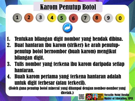 Gandaan • gandaan bagi suatu nombor boleh dibahagikan dengan nombor itu. Matematik Bukan Sekadar Kira-kira... "Logical Thinking and ...