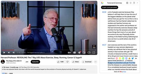 Harvard Professor Dr Daniel E. Lieberman - Bridging Our Past and