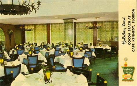 Florida Memory Interior View Showing Dining Room Of The Holiday Inn