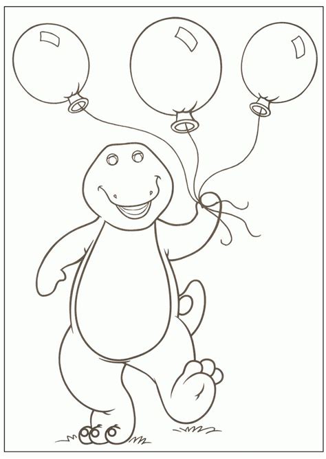 Printable 13 barney coloring pages 10205 barney hold ballons. 2365 best Coloring Pages 2 images on Pinterest | Coloring ...