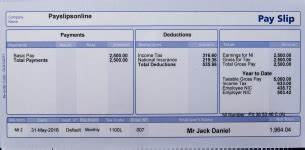 Why don't you consider picture above? Excel Pay Slip Template Singapore : Free Payslip Template ...