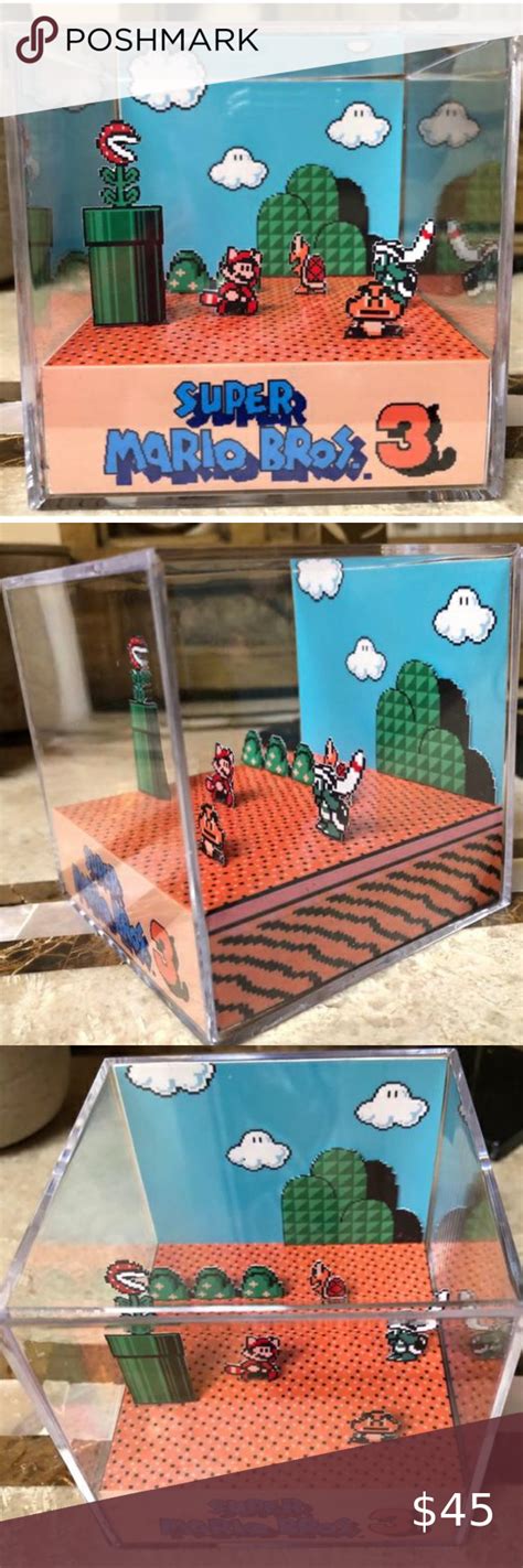 Spotted While Shopping On Poshmark Super Mario Bros 3 3d Cube Handmade