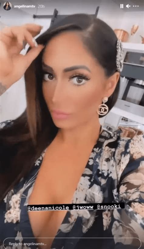 Angelina Pivarnick Slammed By Fans After Latest Plastic Surgery What Happened To Your Nose