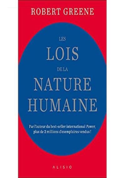 PDF Les Lois De La Nature Humaine Free